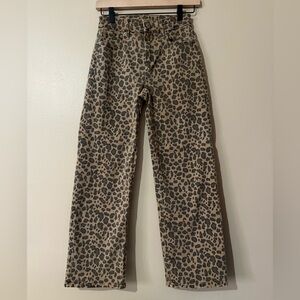 Leopard Print Pants